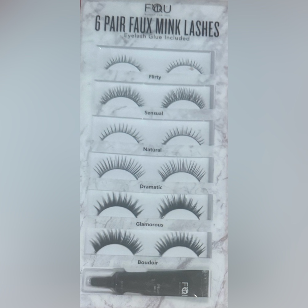 False Eyelash Set - Sensual, Natural, Dramatic, Glamorous